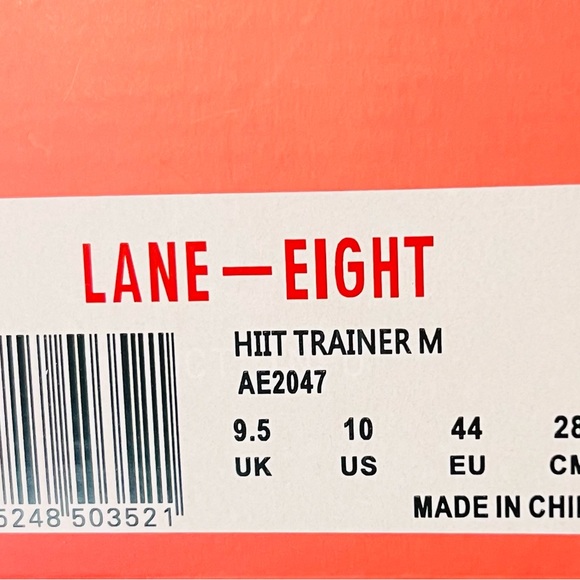 LANE EIGHT Men's HIIT Trainer Cobalt Men’s size 10 and Women’s size 11 - Picture 5 of 8